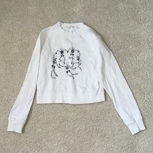 Brandy Melville Cropped Crewneck